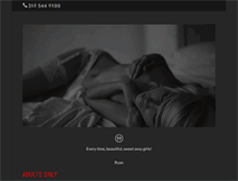 Tablet Screenshot of dormgirlschicago.com